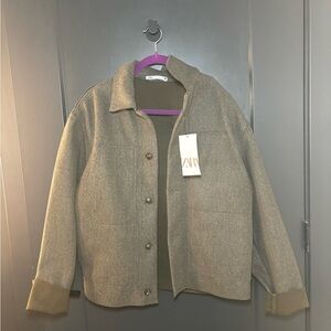 Zara Men’s Olive Green Jacket